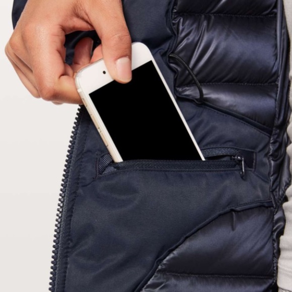 Nwt lululemon fluff the cold parka jacket inkwell - Picture 8 of 8